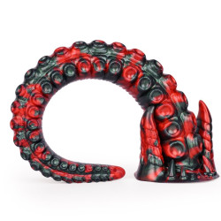 MONSTERED Gode Doturix 40 x 5cm Noir et Rouge